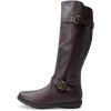 DREAM PAIRS Women’s Faux Fur-Lined Knee High Winter Boots Fall Tall Boots(Brown)