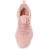 DREAM PAIRS Women’s Platform Chunky Fashion Sneakers Slip on Walking Stylish Lightweight Classic Casual Sneaker(Pink)