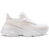 DREAM PAIRS Women’s Platform Chunky Fashion Sneakers Slip on Walking Stylish Lightweight Classic Casual Sneaker(White)