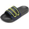 DREAM PAIRS Boys Girls Slides Sandals Hook and Loop Slip On Summer Beach Water Shoes Toddler/Little Kids
