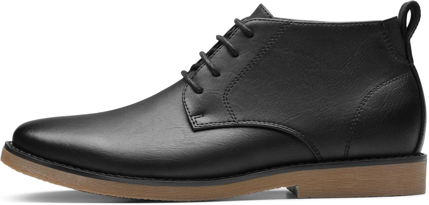 imageBruno Marc Mens Classic Dress Casual Chukka Boots 20Size 11BlackCHUKKA1