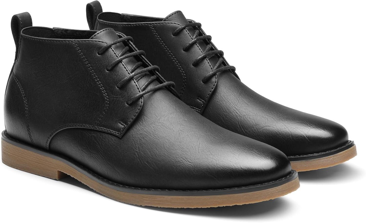 imageBruno Marc Mens Classic Dress Casual Chukka Boots 20Size 11BlackCHUKKA1