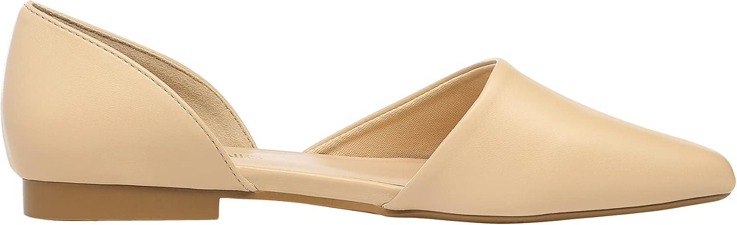 imageDREAM PAIRS Womens Elegant Dressy Flats Shoes Pointed Toe Casual Comfort Slip on Walking Flats for WomenNude