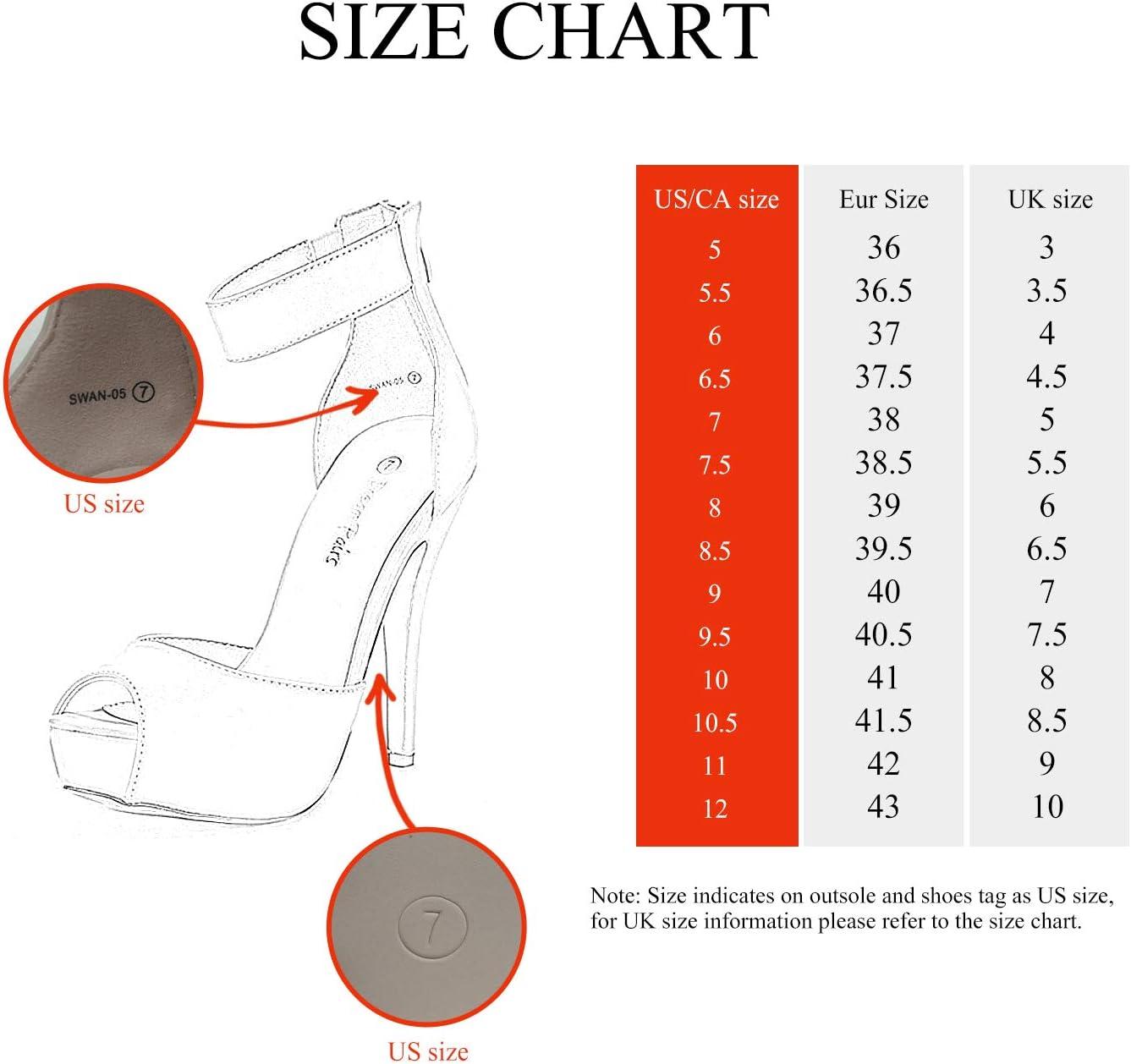 imageDREAM PAIRS Womens Swan05 High Heel Platform Dress Pump ShoesGoldGlitter