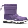 DREAM PAIRS Boys Girls Snow Boots Lightweight Slip Resistant Mid Calf Winter Shoes for Little/Big Kid(Purple)