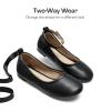DREAM PAIRS Girls Dress Shoes Girl’s Ballerina Flat Ankle Strap Ballet Flats (Toddler/Little Kid/Big Kid)(Black)