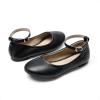DREAM PAIRS Girls Dress Shoes Girl’s Ballerina Flat Ankle Strap Ballet Flats (Toddler/Little Kid/Big Kid)(Black)