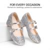 DREAM PAIRS Platform Heels for Women Lightweight Chunky Open Toe Stylish Comfortable Fisherman Sandals with Adjustable Ankle Strap(Silver)