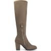 DREAM PAIRS Women’s Chunky Heel Knee High Boots(Khaki)