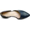 DREAM PAIRS Women’s Elegant Dressy Flats Shoes Pointed Toe Casual Comfort Slip on Walking Flats for Women(Navy)