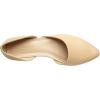 DREAM PAIRS Women’s Elegant Dressy Flats Shoes Pointed Toe Casual Comfort Slip on Walking Flats for Women(Nude)