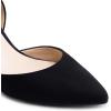 DREAM PAIRS Women’s High Heel Closed Toe Dress Shoes Pumps Elegant Stiletto D’Orsay Slip On(Black-suede)