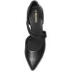 DREAM PAIRS Women’s High Heels Pumps Dress Closed Pointed Toe Comfortable D’Orsay Pumps Shoes for Work Office Wedding Dancing Charmane(Black-pu)