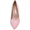 DREAM PAIRS Women’s High Stiletto Heels Closed Pointed Toe Dress Pumps Shoes for Wedding Work Office Business, 3 Inches(Pink)