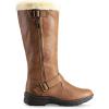 DREAM PAIRS Women’s Knee High Boots Thick Faux Fur Lined Winter Snow Warm Boots with Zipper(Camel/Pu)