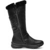 DREAM PAIRS Women’s Knee High Boots Thick Faux Fur Lined Winter Snow Warm Boots with Zipper(Minx/Black/Pu)