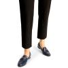 DREAM PAIRS Women’s Loafers Penny Loafers Fashion Comfortable Flats Dressy Shoes(Navy-pu)