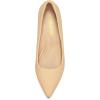 DREAM PAIRS Women’s Pumps Kitten Heel Pointed Toe Shoes for Women Comfortable Office Work Dress Shoes(Nude/Nubuck)