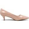 DREAM PAIRS Women’s Pumps Kitten Heel Pointed Toe Shoes for Women Comfortable Office Work Dress Shoes(Pink/Pat)