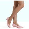 DREAM PAIRS Women’s Pumps Kitten Heel Pointed Toe Shoes for Women Comfortable Office Work Dress Shoes(Pink/Suede)