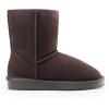 DREAM PAIRS Women’s Shorty-New Mid Calf Winter Snow Boots(Brown-classic)