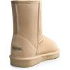 DREAM PAIRS Women’s Shorty-New Mid Calf Winter Snow Boots(Sand-classic)