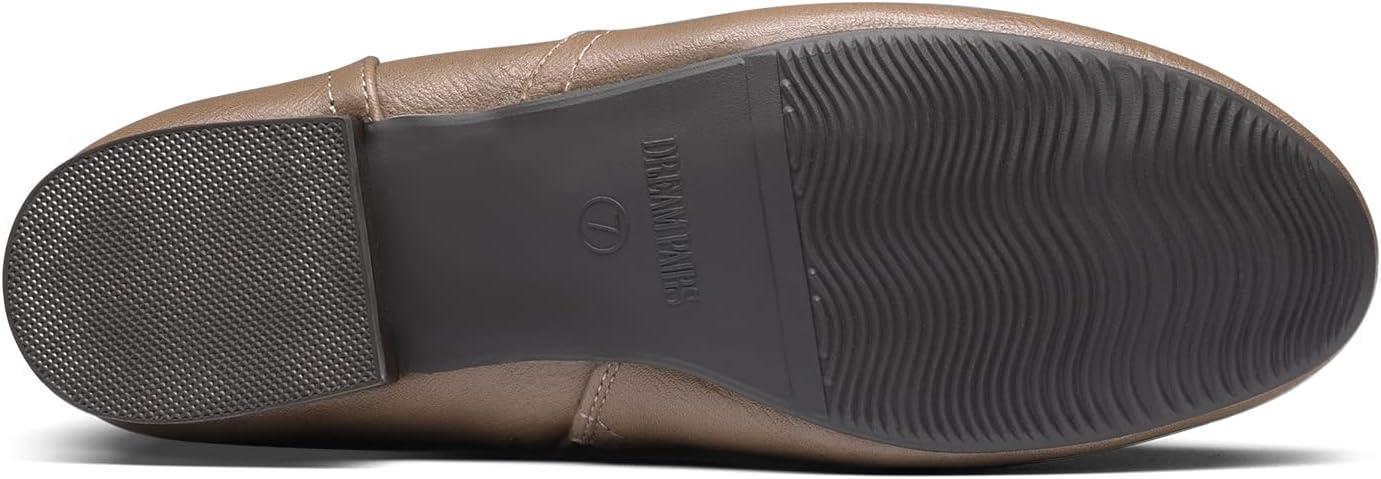 imageDREAM PAIRS Womens Wide Calf Knee High Pull On Fall Weather Winter BootsWideCalfCamel