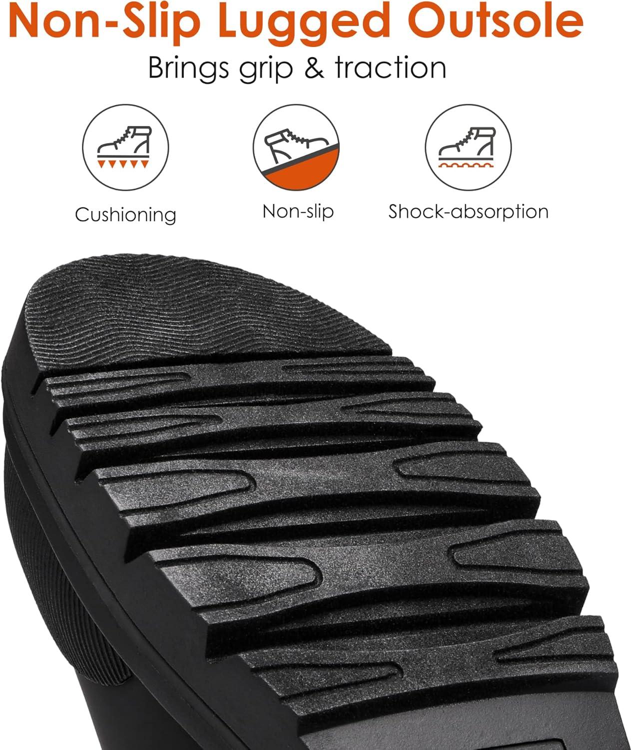 imageDREAM PAIRS Womens Winter Snow Boots Warm Fur Lined Waterproof Mid Calf Booties Comfortable Outdoor NonSlip Shoes