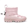 DREAM PAIRS Girls Boys Snow Boots Slip Resistant Outdoor Warm Ankle Winter Shoes Toddler/Little Kid(Pink)