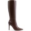 DREAM PAIRS Knee High Boots for Women, Sexy Pointed Toe Stiletto High Heel Boots, Fashion & Classic Dress Shoes(Brown)