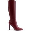 DREAM PAIRS Knee High Boots for Women, Sexy Pointed Toe Stiletto High Heel Boots, Fashion & Classic Dress Shoes(Burgundy)