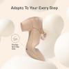 DREAM PAIRS Mary Jane Shoes Women Low Chunky Heels Closed Toe Pumps Comfortable Work Business Dress Shoes(Nude)