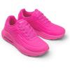 DREAM PAIRS Women Platform Wedge Walking Reese Chunky Shoes High Heel Air Cushion Casual Fashion Sneaker.(Hot Pink)