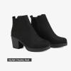 DREAM PAIRS Women’s Ankle Boots Chunky Heel Platform Fall Heeled Short Booties Shoes(Black)