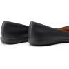 DREAM PAIRS Women’s Ballet Flats, Comfortable Round Toe Slip on Dressy Work Office Shoes with Arch Support(Black)