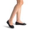 DREAM PAIRS Women’s Ballet Flats, Comfortable Round Toe Slip on Dressy Work Office Shoes with Arch Support(Black)