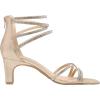DREAM PAIRS Women’s Block Chunky Rhinestone Low Heels Square Toe Sparkly Dressy Ankle Strap Heels Sandals,Size 6.5,Gold/Rhinestone,SDHS2218W