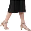 DREAM PAIRS Women’s Block Chunky Rhinestone Low Heels Square Toe Sparkly Dressy Ankle Strap Heels Sandals,Size 6.5,Gold/Rhinestone,SDHS2218W