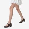 DREAM PAIRS Women’s Closed-Toe Pumps(Bright Brown)