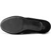 DREAM PAIRS Women’s Dress Comfortable Low Heel Pump Shoes(Black-nubuck)