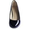 DREAM PAIRS Women’s Dress Comfortable Low Heel Pump Shoes(Navy/Pat)