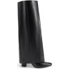 DREAM PAIRS Women’s Knee High Boots Fold Over Chunky High Heels Long Boots Zipper Pointed Toe Dress Tall Boots Party Fashion Boots