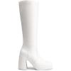 DREAM PAIRS Women’s Knee High Boots Square Toe Chunky Block Heel Side Zipper Platform Gogo Boots
