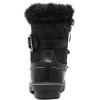 DREAM PAIRS Women’s Mid Calf WaterProof Winter Snow Boots(3-black)