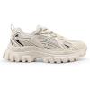 DREAM PAIRS Women’s Platform Chunky Fashion Sneakers Y2K Maeve Lace-Up Comfortable Sneakers Casual Walking Shoes(Beige-pu)