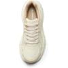 DREAM PAIRS Women’s Platform Chunky Liv Fashion Sneakers Walking Lace-Up Comfortable Y2K-Style Sneakers Workout Sport Work Casual Tennis Shoes(Beige)