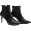DREAM PAIRS Women’s Pointed Toe Stiletto High Heel Ankle Booties(Kizzy-1 Black/Pu)