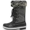 DREAM PAIRS Women’s River_1 Mid Calf Waterproof Winter Snow Boots(Grey)