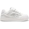 DREAM PAIRS Women’s Sneakers Walking Lace-Up Comfortable Casual Rube Flat Low-Top Fashion Sneakers Shoes.(White)
