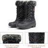 DREAM PAIRS Women’s Snow Boots(Black)